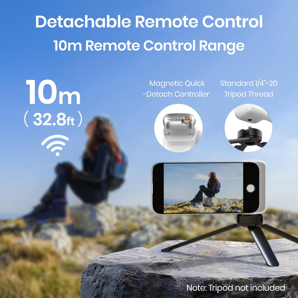 Magnetic Phone Camera Holder | Phone Grip & Selfie Light – SnapGlow Creator Kit