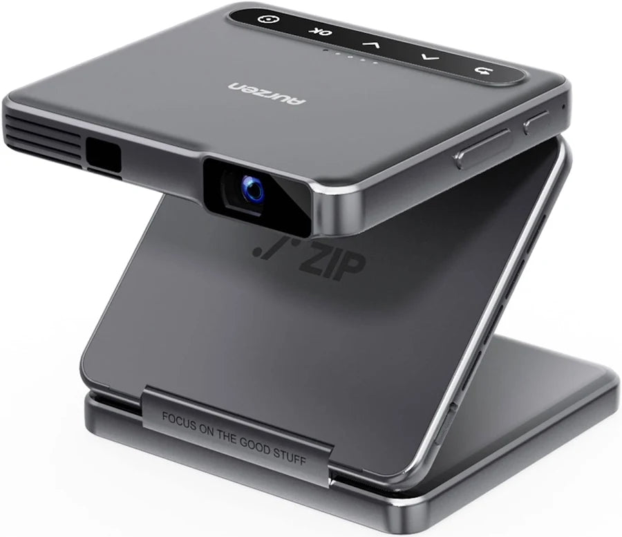 Tri-Fold Portable Projector – Compact Design for Home Cinema & Entertainment