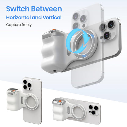 Magnetic Phone Camera Holder | Phone Grip & Selfie Light – SnapGlow Creator Kit
