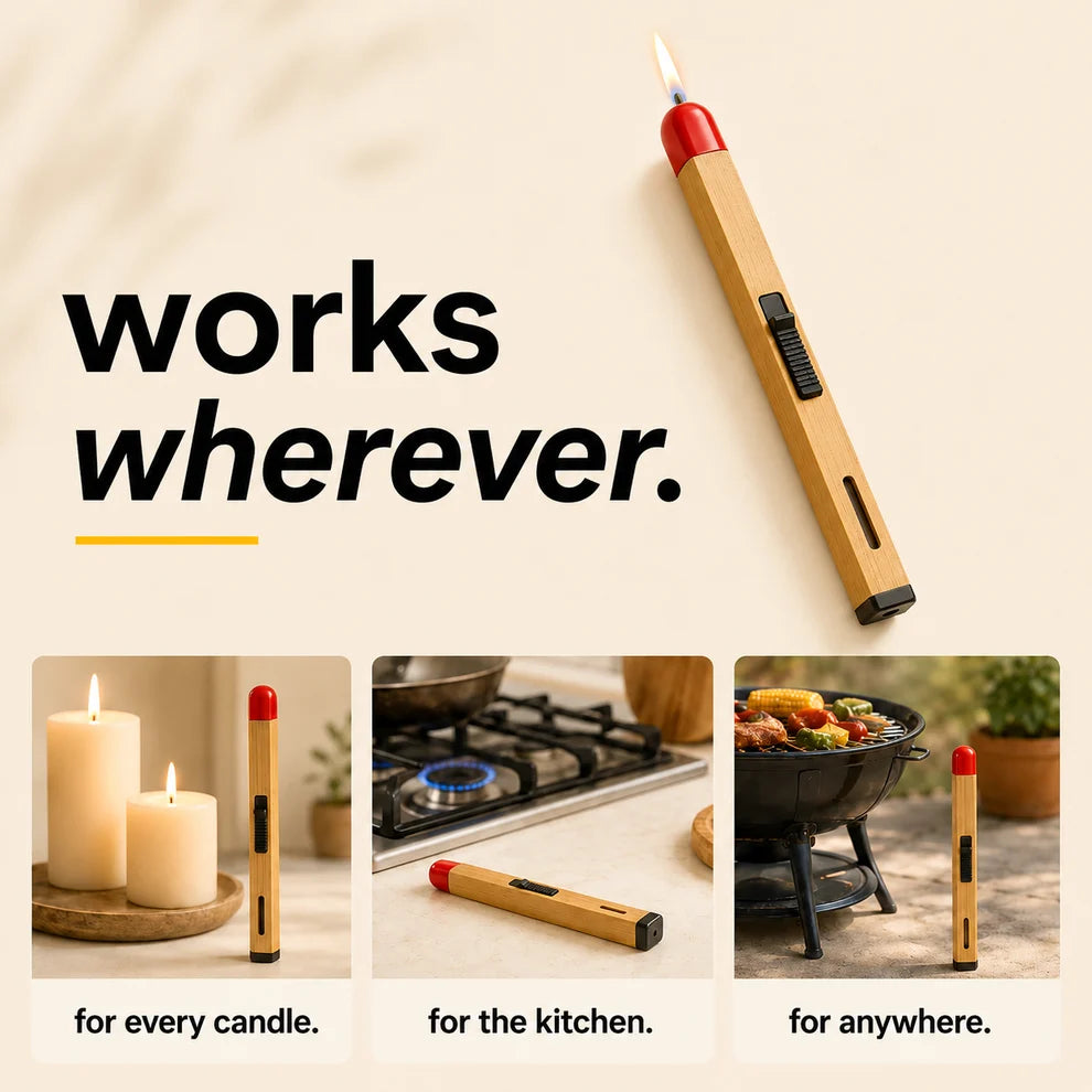 Refillable Matchstick Lighter-USB Rechargeable | Buy 1 Get 1 Free ...