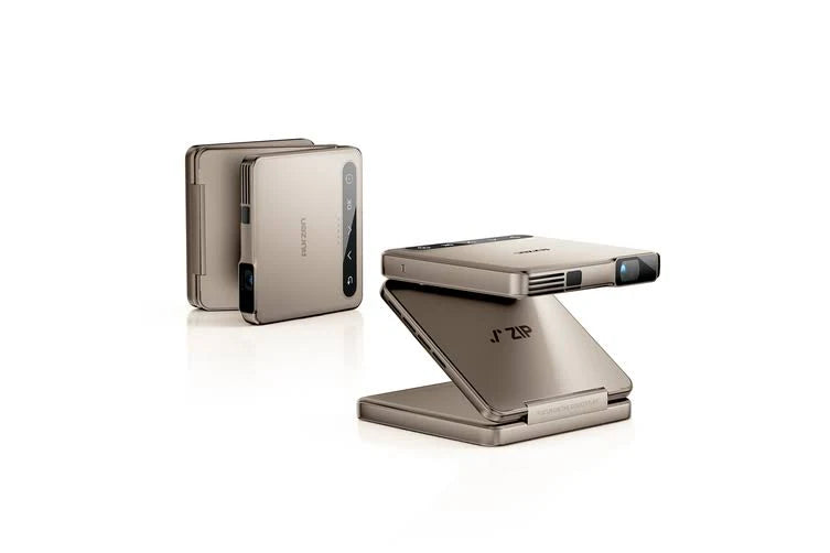 Tri-Fold Portable Projector – Compact Design for Home Cinema & Entertainment