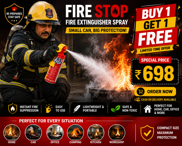 💥FIRESTOP Portable Fire Extinguisher Spray | Quick Fire Protection for ...