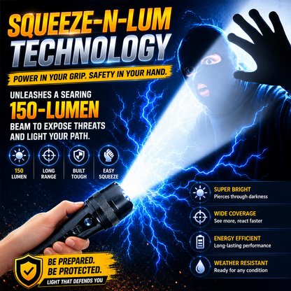 🛡️ VoltGuard X95 – Rechargeable LED Torch | Powerful LED Torch for Home, Travel & Outdoor Use | Buy 1 Get 1 Free